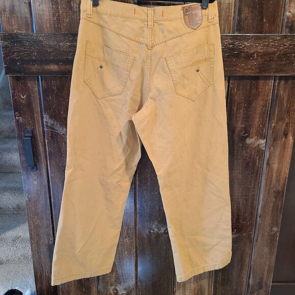 Mecca y2k vintage men's pants size 36/32, Khaki. JNCO skater grunge alternative - Picture 8 of 9